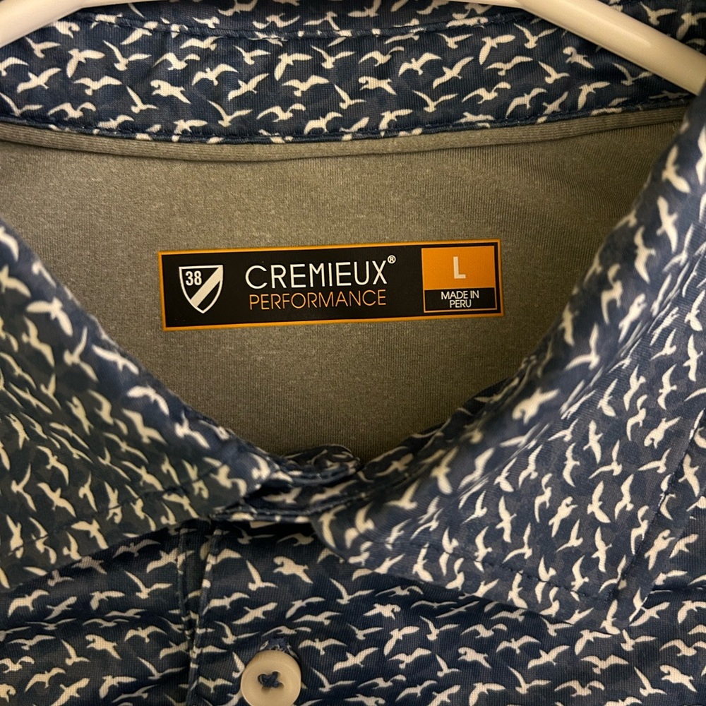 Daniel Cremieux Blue Golf Shirt